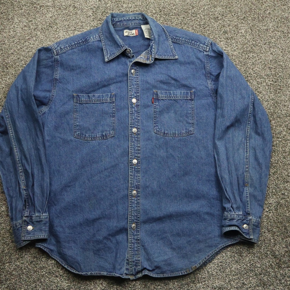Levi's Blue Casual Button Down Shirt